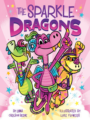 cover image of The Sparkle Dragons